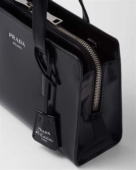 prada re-edition 1995 brushed-leather mini handbag price